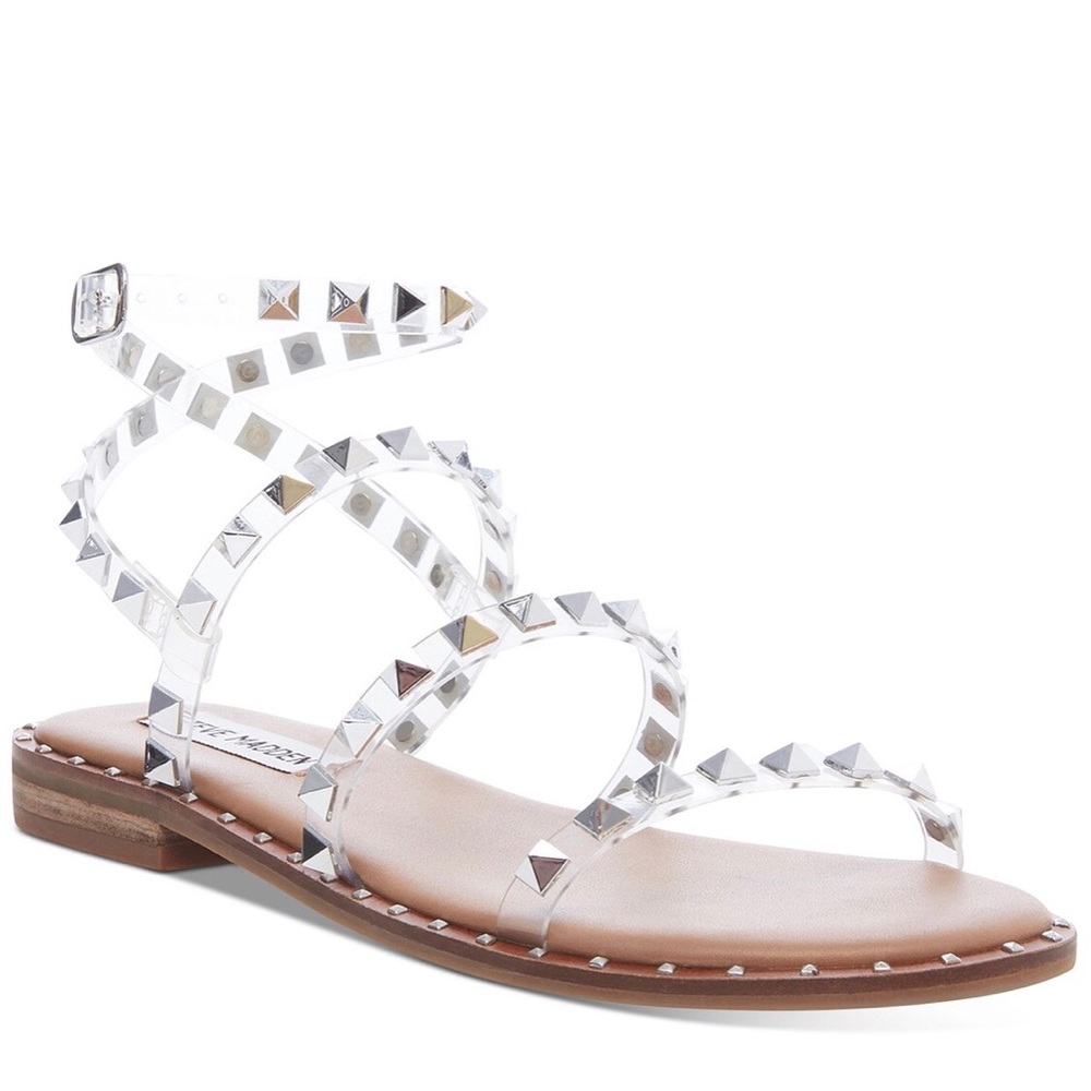 Steve Madden travel sandal (clear)